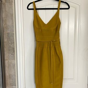 Olive Bandage Dress